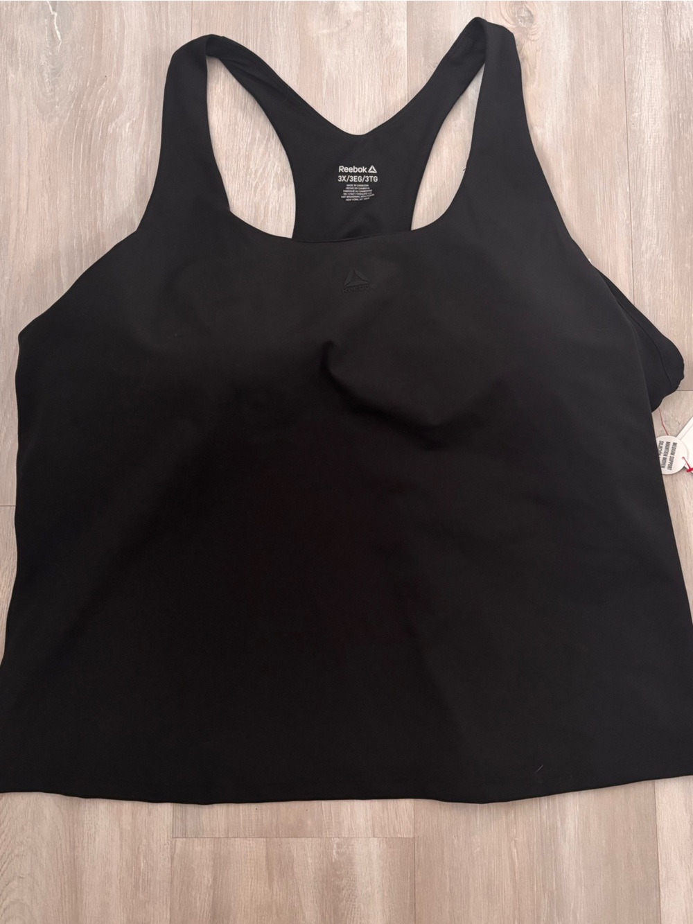 Reebok Seamless Racerback Sports Bra Tank Top NWT 3X